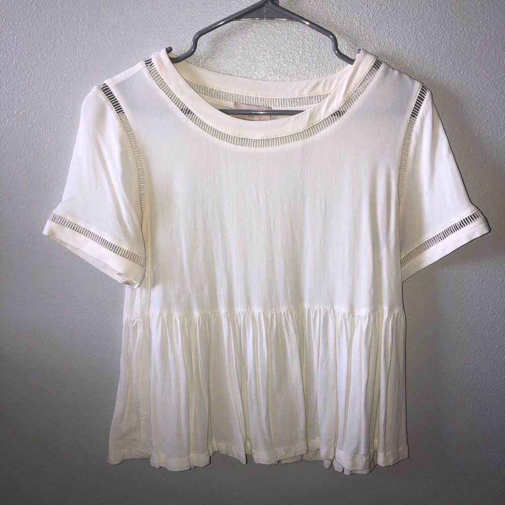 LOFT peplum top
